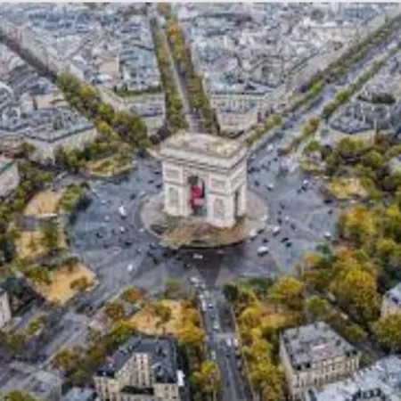 Apartament Bel Appt Parisien Proche De La Tour Eiffel Et Des Champs Elysees, 95m2 Paryż