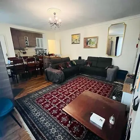 Bel Appt Parisien Proche De La Tour Eiffel Et Des Champs Elysees, 95m2 Apartament Paryż